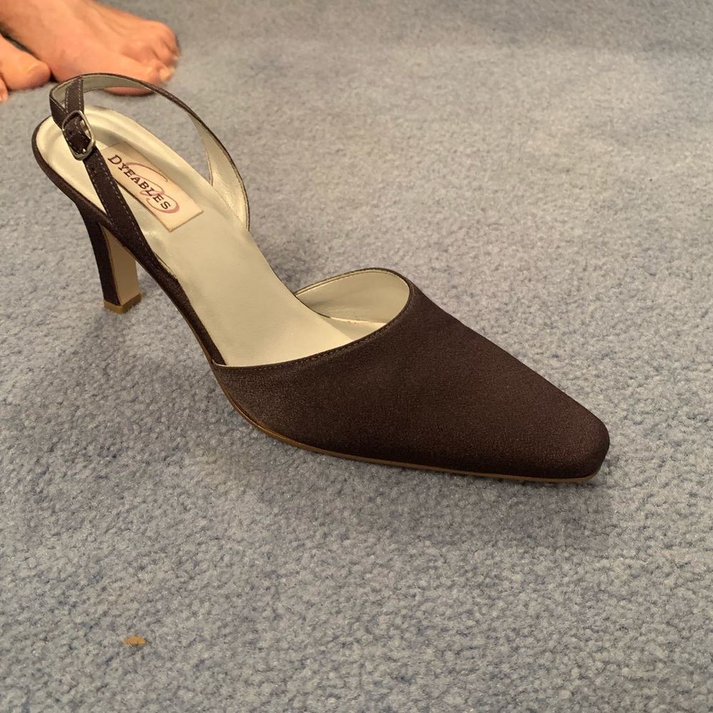 Dyeables Size 9.5 heel *BRAND NEW NEVER WORN!*